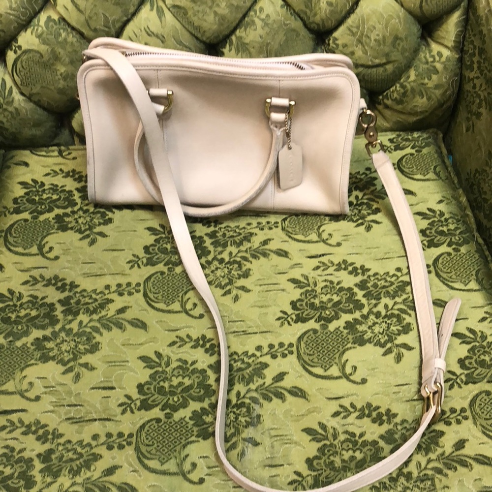 Coach leather handbag